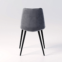 Стул UDC7098 /CHIC (Велюр светло серый / Velvet G108-13)